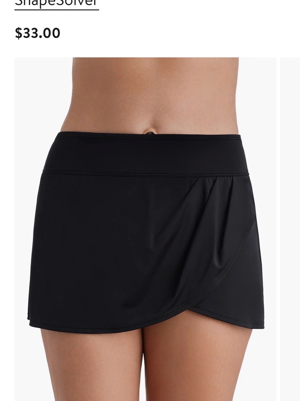 Shapesolver Women’s Swim Skirt size 10